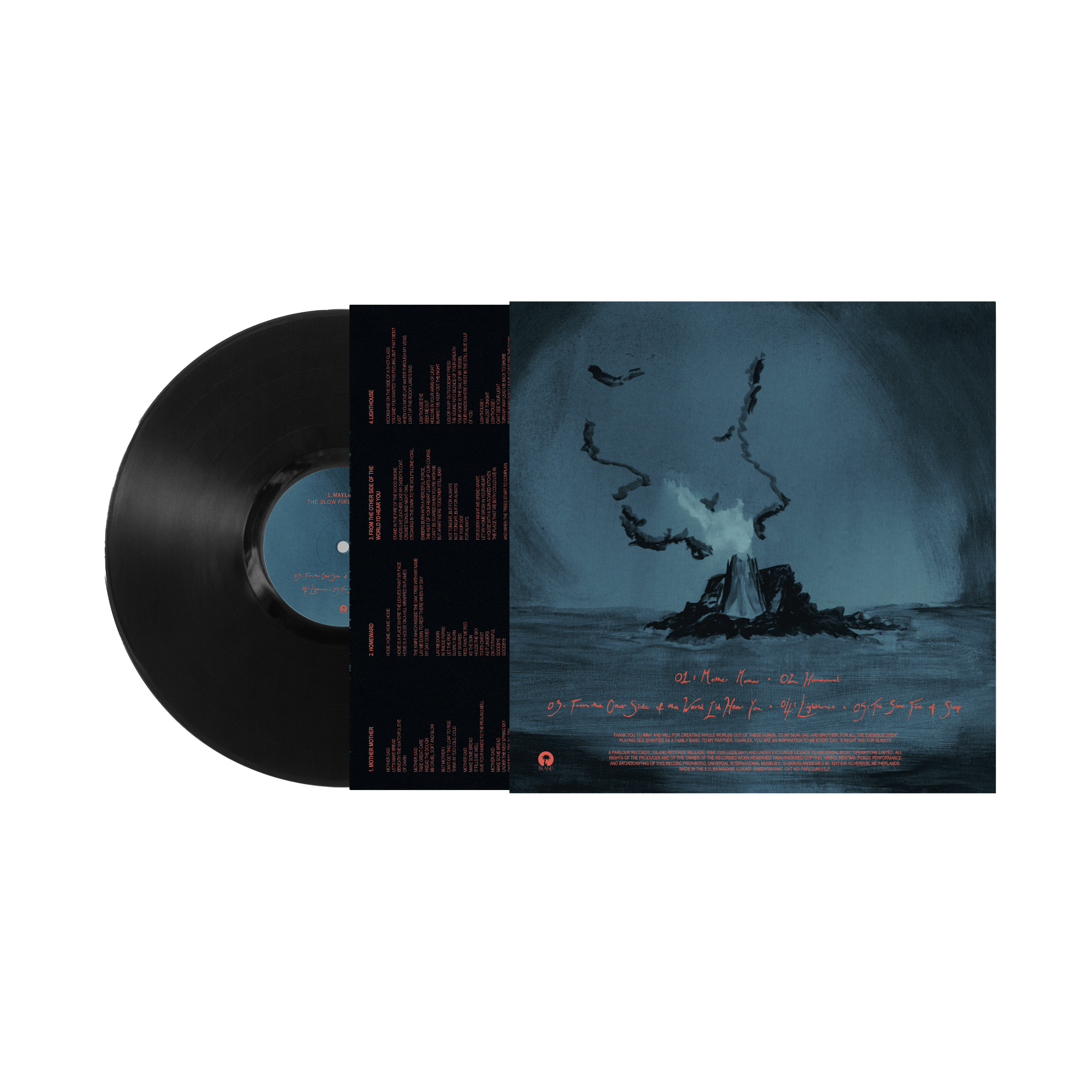 L.Mayland - The Slow Fire Of Sleep - Black Vinyl