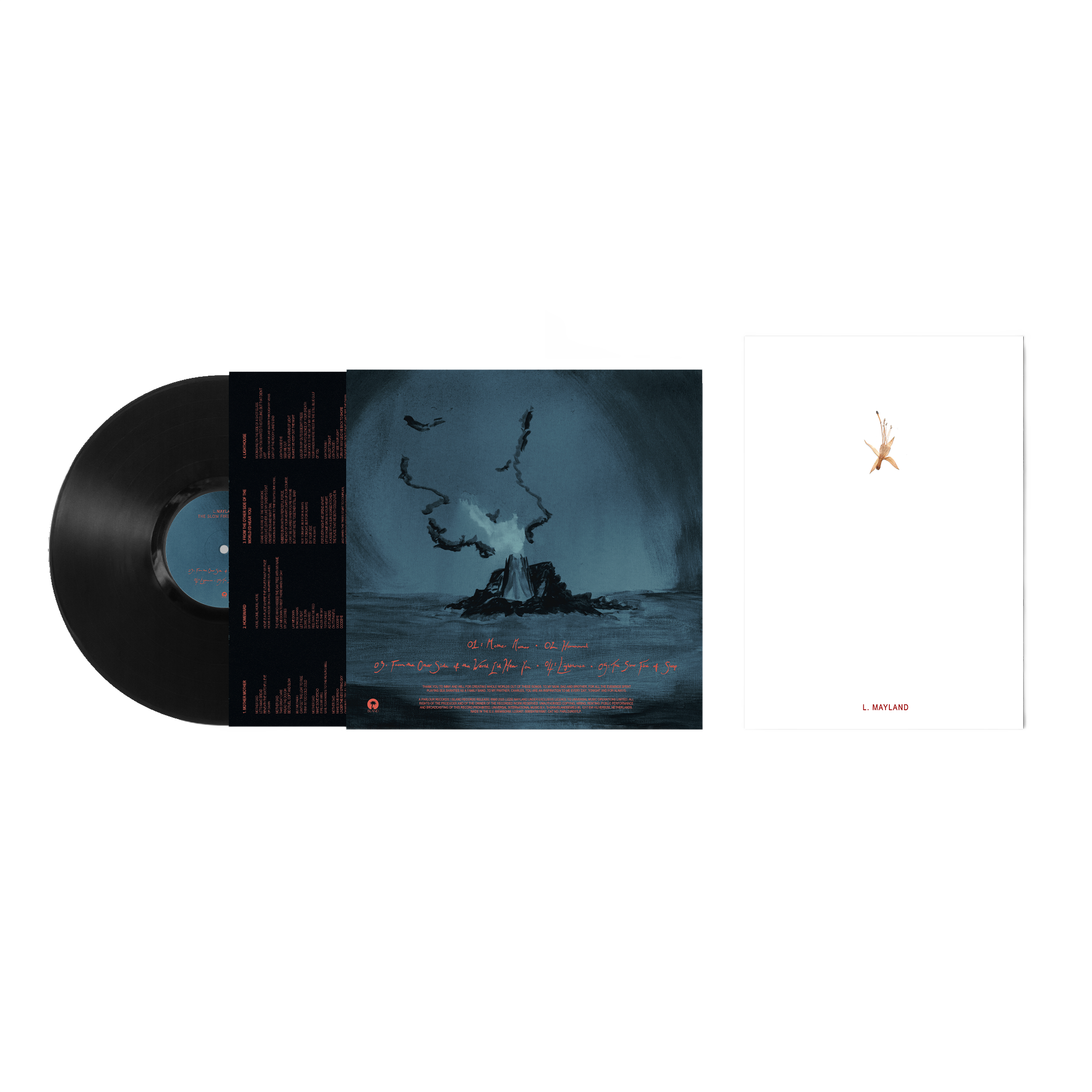 The Slow Fire Of Sleep - Black Vinyl + Lyric Zine
