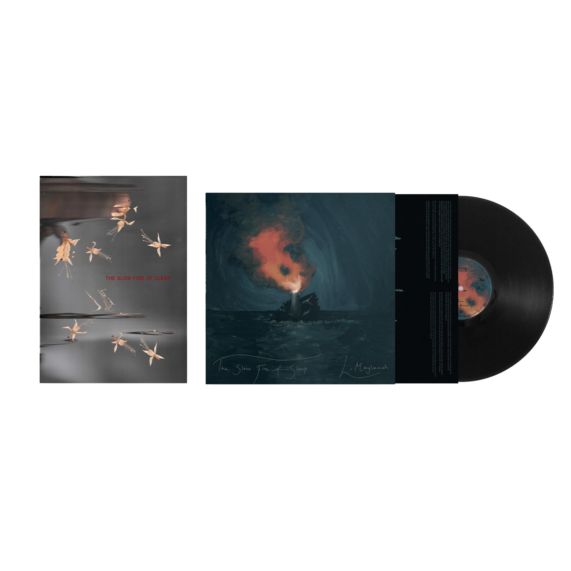The Slow Fire Of Sleep - Black Vinyl + Lyric Zine